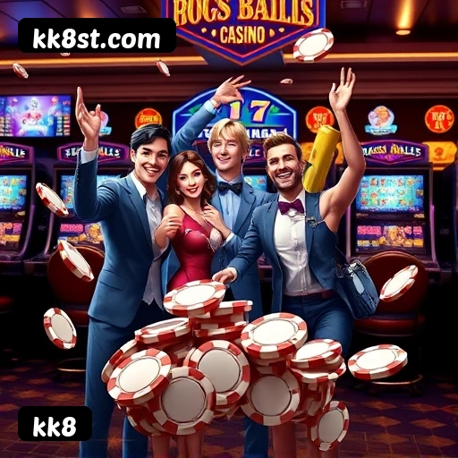 Bônus de boas-vindas kk8