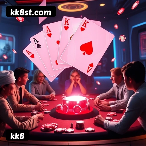 Login rápido no app kk8